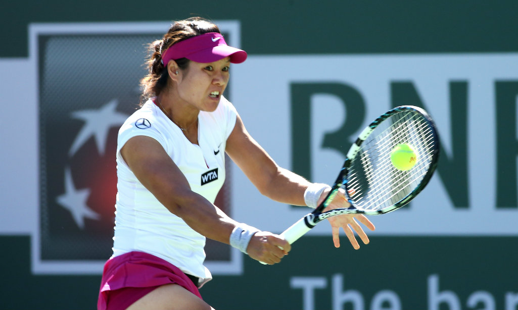 Li Na en el Indian Wells 