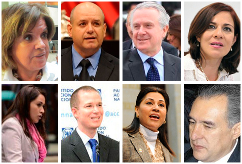 El equipo con el que Madero buscará la presidencia nacional del PAN.