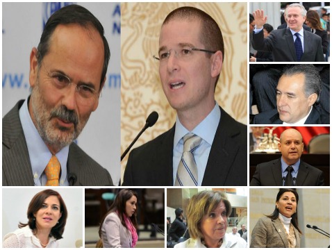 El equipo con el que Madero buscará la presidencia nacional del PAN.
