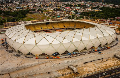 Estadio para el Mundial de Brasil 