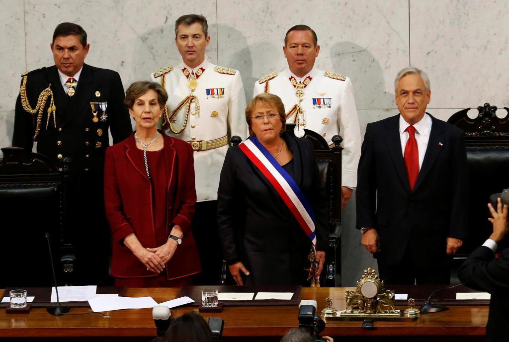 Michelle Bachelet toma protesta como presidenta de Chile