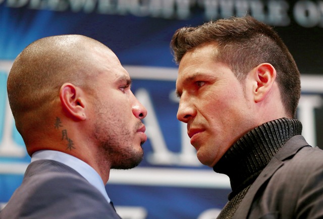 Miguel Cotto y Sergio Martinez
