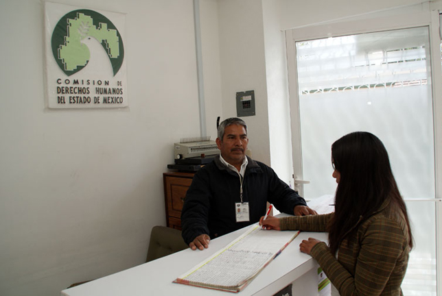 La Visitaduría General de Atlacomulco ofrece atención permanente a los habitantes de la zona norte.