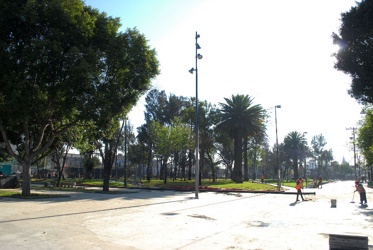Así se ve el Jardín Cuitláhuac