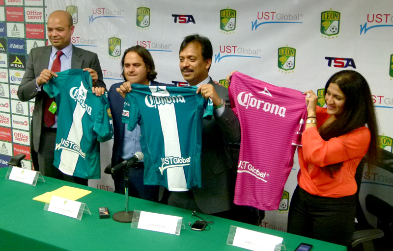 León tiene nuevo patrocinador; se trata de UST Global.