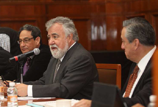 El senador perredista por el Estado de México, Alejandro Encinas.