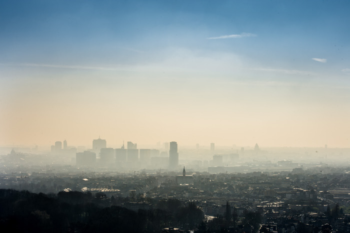 Con más de 300 mil autos, la ciudad de Bruselas registra altos índices de contaminación.