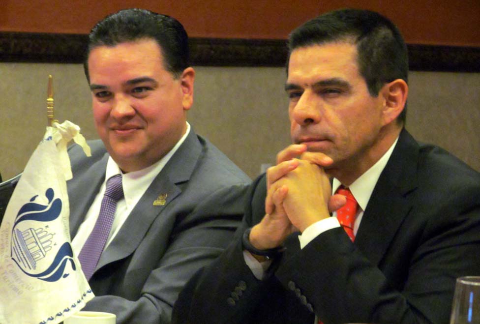 Se reunió Enrique Jacob Rocha, titular del Instituto Nacional del Emprendedor con el presidente de Canaco y su Consejo Directivo.