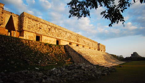 Uxmal es otro de los sitios visitados