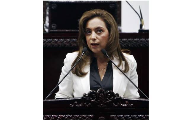 Edith Avilés Cano, diputada local.