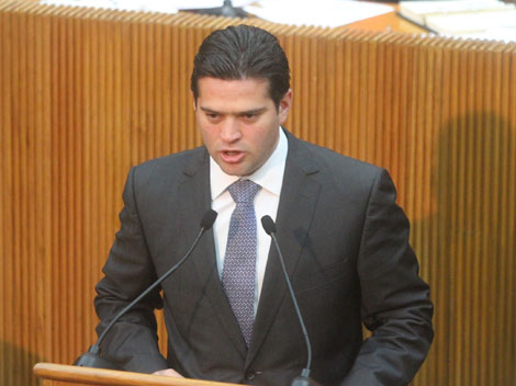 Francisco Cienfuegos, legislador local priista.