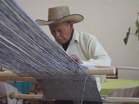 Elaboración del rebozo