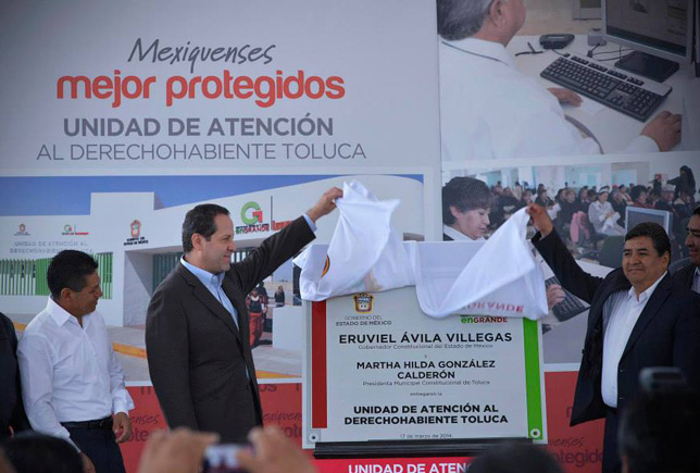 Inauguran Unidad de Atención al Derechohabiente del Issemym