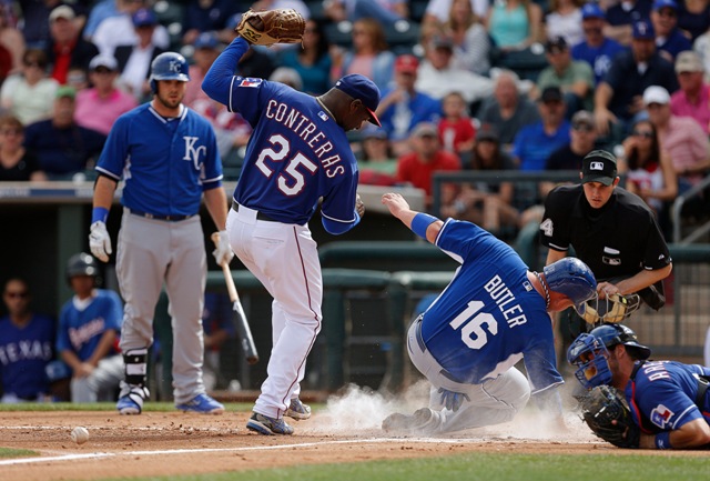 José Contreras y Billy Butler