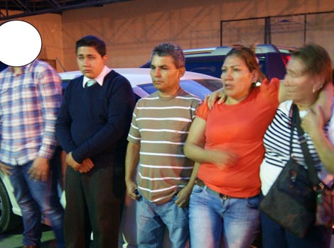 Los detenidos fueron puestos a disposición del ministerio público.