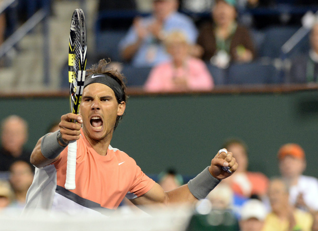 Rafael Nadal en el Indian Well 