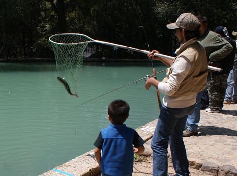 Son varias las actividades recreativas que se pueden practicar en la entidad.