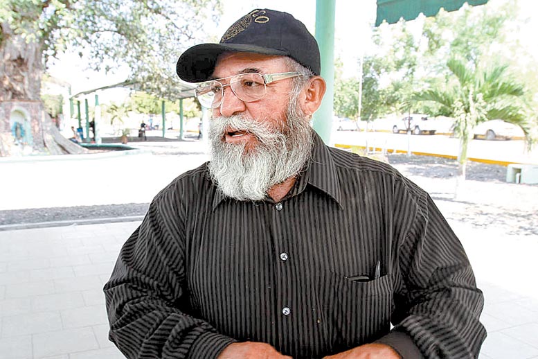 Beltrán, vocero del Consejo General de Autodefensas.