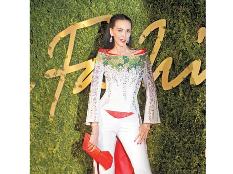 La diseñadora de moda estadunidense L’Wren Scott.