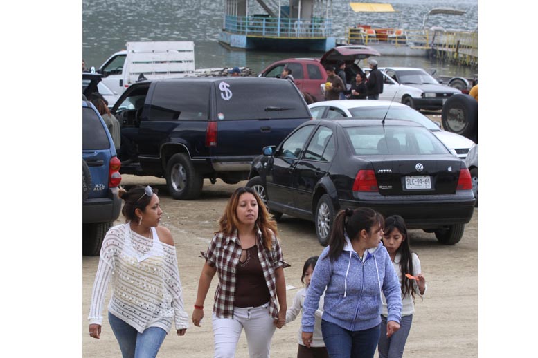 Las familias convivieron.