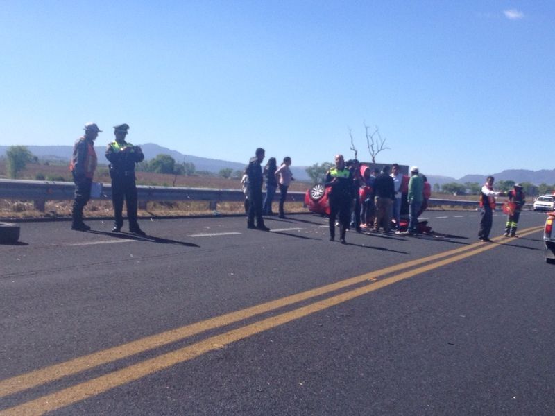 Accidente en la Toluca-Tenango.