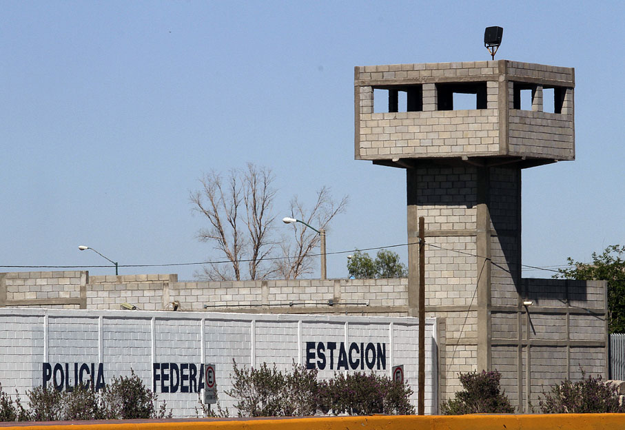 Cuartel de la Policía Federal en Torreón. 