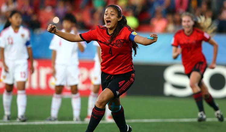 El marcador final terminó 4-0 a favor de México. 
