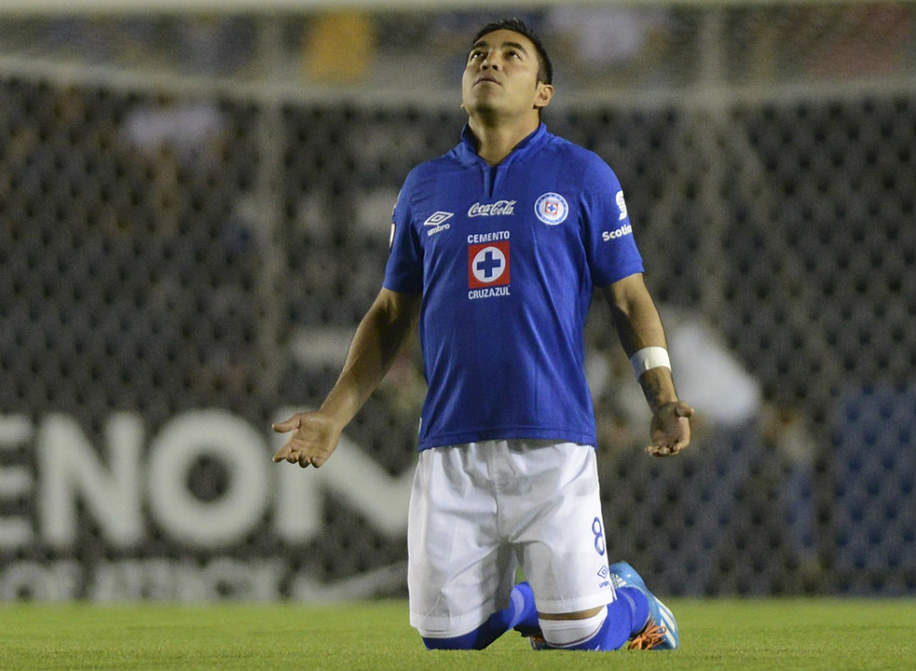 Marco Fabián, jugador de Cruz Azul