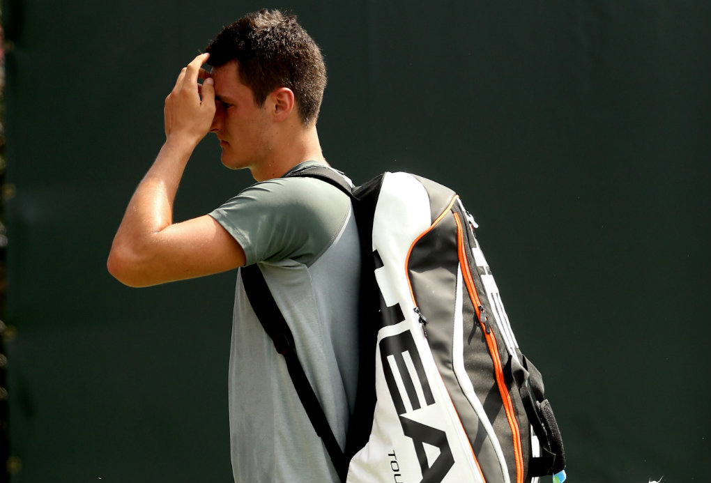 Bernard Tomic, tras la derrota en Miami