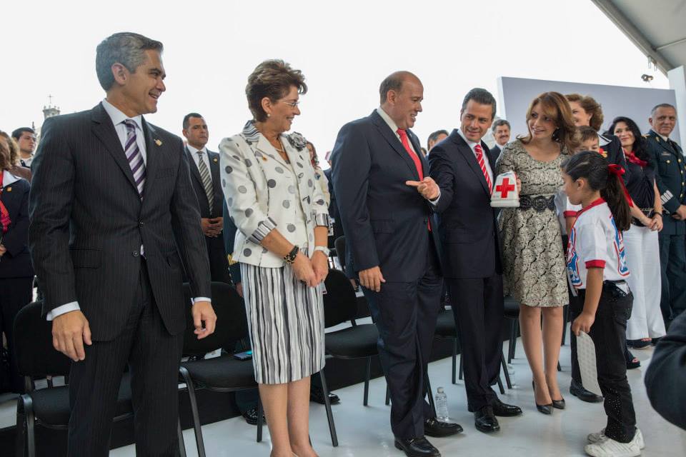 Inicio de Colecta Nacional 2014 de la Cruz Roja Mexicana.