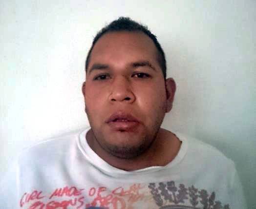 Alejandro Rojas Hernández, quien presuntamente cometiera el delito de asalto y robo el pasado 15 de febrero en un restaurante de Mineral del Monte.