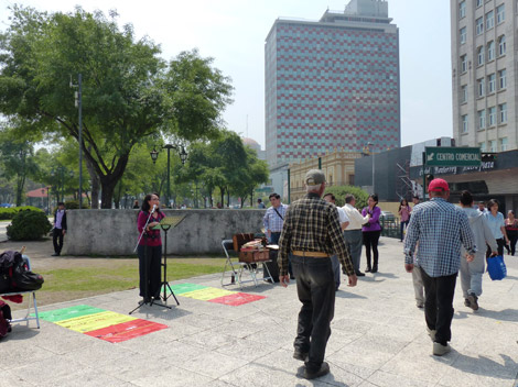 La asociación civil Cadena Ciudadana de la Cultura fue quien hizo la convocatoria. 