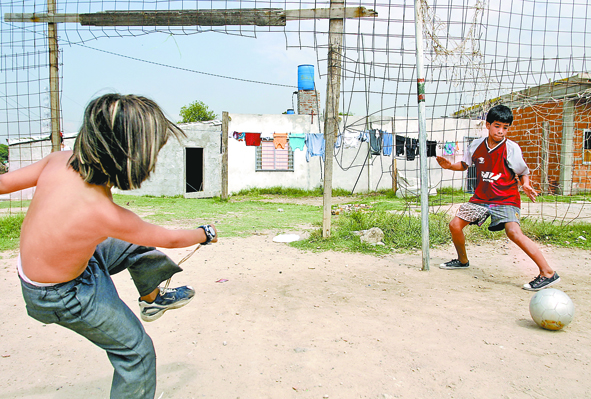Niños futbol