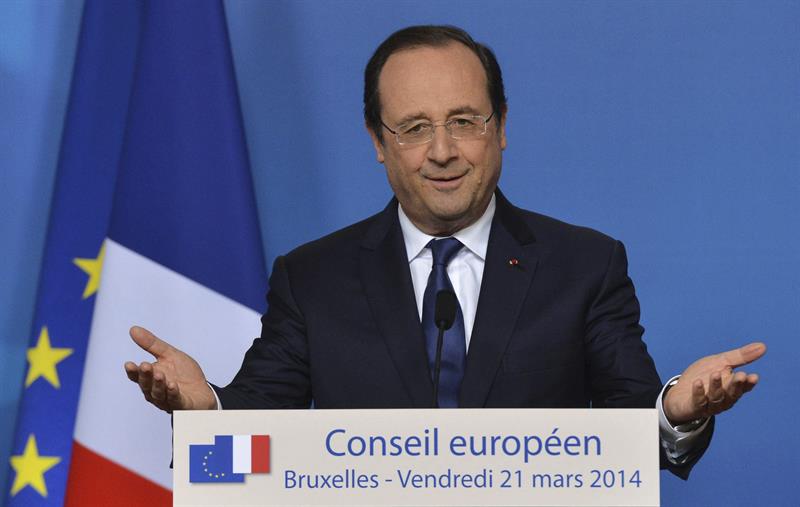 Francois Hollande, presidente de Francia, no tardó en responder a las acusaciones de Sarkozy