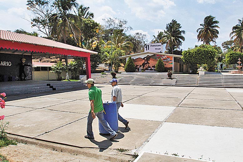 La escuela magisterial donde el capo terminó su carrera.