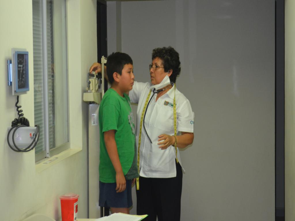 Autoridades llevan un control de los niños en tratamiento.