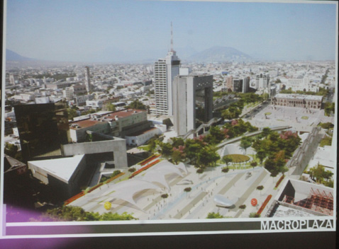 Así está planeado el proyecto "Revitalización de la Macroplaza". 