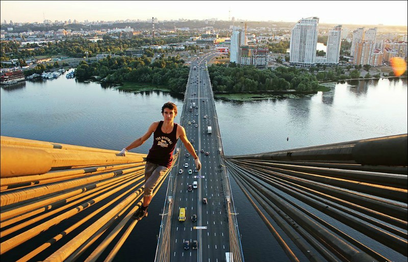 Kirill Oreshkin llevó los selfies a otro nivel.