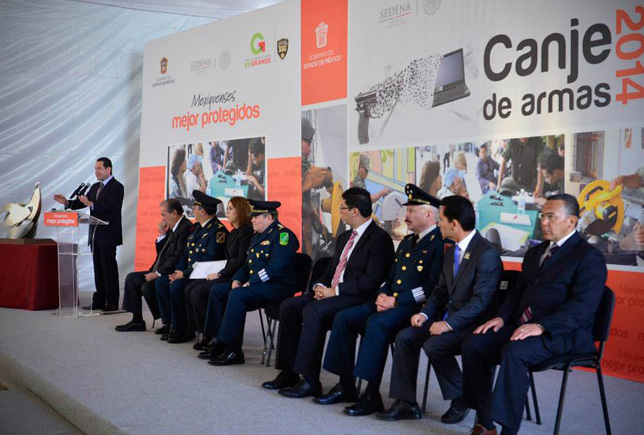 Programa de canje de armas Edomex 2014