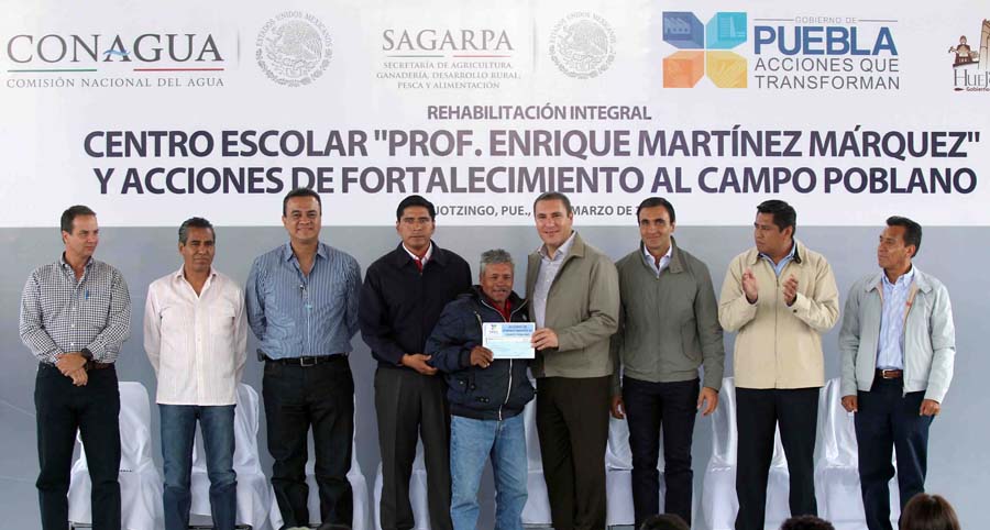 Arranque de la rehabilitación del Centro Escolar “Prof. Enrique Martínez Márquez”.