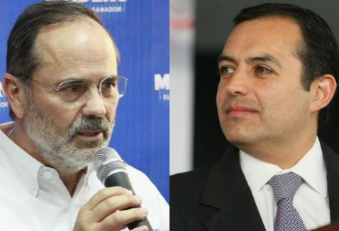 Gustavo Madero y Ernesto Cordero compiten por la dirigencia nacional del PAN.