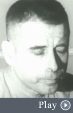 Jeremiah Denton, durante la célebre entrevista en que usó los párpados para denunciar los malos tratos a que fue sometido