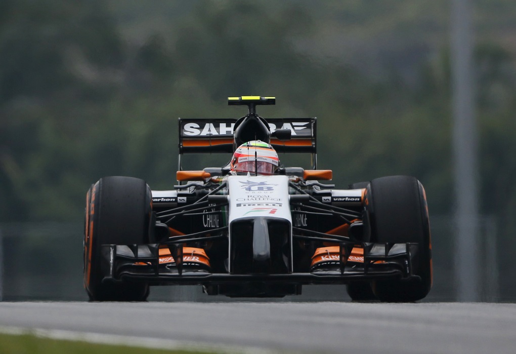 Sergio Pérez, de Force India