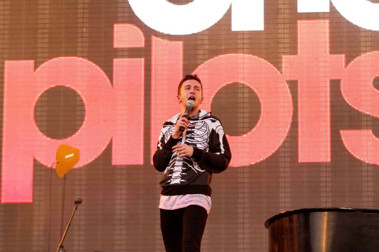 Twenty One Pilots encendió los ánimos. 