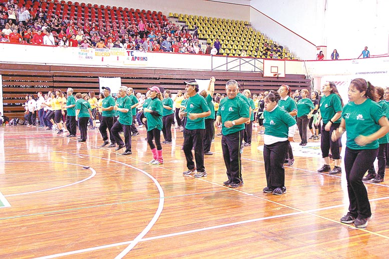 Realizaron diversos ejercicios.