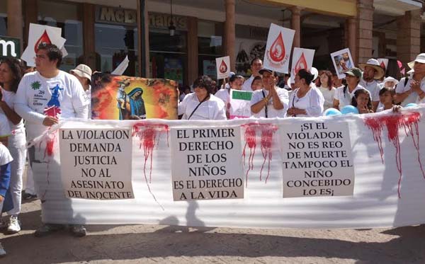 Marcha a favor de la vida