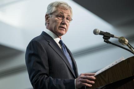 Chuck Hagel, secretario de defensa de Estados Unidos