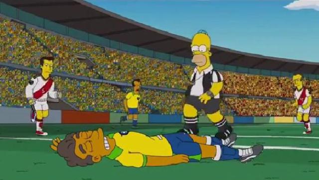 Los Simpsons en el Mundial de Brasil