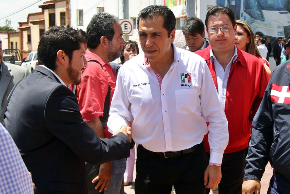 El presidente del CDE tricolor, Ricardo Crespo Arroyo. 