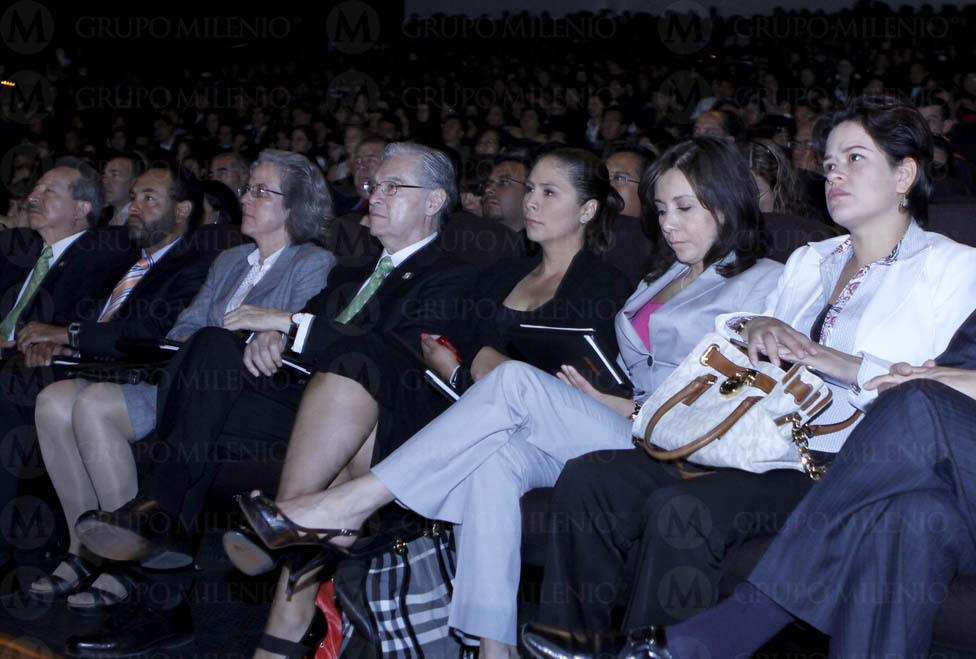 El rector de la Udlap durante la inauguración del Simposio Internacional Reto Negocios UDLAP 2014 en el CCU.